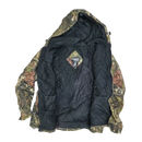 Mossy Oak Break-Up Camo Quilted Hooded Jacket - Large - Army & Outdoors - Hoodies