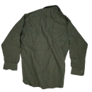 USMC Dark Green Flannel Wool Uniform Shirt - Medium