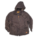 Wells Lamont Brown Hooded Quilted Jacket - XLarge - Army & Outdoors - Hoodies