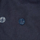 Navy Blue Wool Pea Coat - 48, XLarge