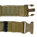 British Army Light Olive PLCE Web Belt