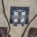 Europe Craft Beige & Brown Utility Vest - XLarge