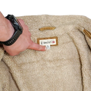BKE 67 Brown Canvas Sherpa Lined Trucker Jacket - XLarge
