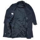 Italian Military Blue Trenchcoat - Small