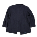 Navy Blue Wool Pea Coat - 48, XLarge
