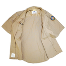 US Navy JROTC Khaki Short Sleeve Service Shirt - XLarge