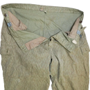 East German 1965 Model Strichtarn Camouflage Trousers - M52, Large - East German Army Surplus - Combat Trousers