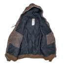 Carhartt Brown Quilted Hooded Jacket - XLarge