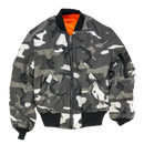 US Made Alpha Industries MA-1 Urban Camo Flight Jacket - Medium