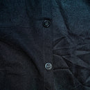 Vintage US Navy Chief Petty Officer Black Utility Shirt - 15.5x33, Medium