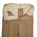 USGI 1960s Khaki Service Dress Trousers - 31x35, Small