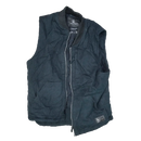 Volcom Black Quilted Vest - Medium