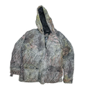 Mossy Oak Brush Camo Quilted Hooded Jacket - Large