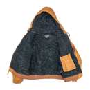 Walls Brown Canvas Hooded Work Jacket - XLarge