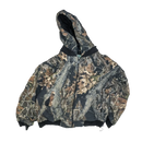 Ozark Trail Mossy Oak Camo Hooded Bomber Jacket - Large - Army & Outdoors - Hoodies