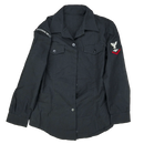 US Navy Black Service Shirt - Small