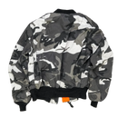 US Made Alpha Industries MA-1 Urban Camo Flight Jacket - Medium