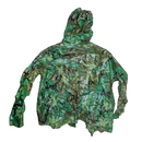 Vintage Woodland Camo PVC Rain Jacket - Small - Army & Outdoors - Rain Jackets