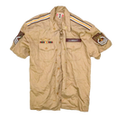 Khaki Military Style Costume Shirt  - XLarge