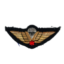 Canadian Armed Forces Basic Parachutist Qualification Bullion Patch