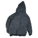 US Made Pola King Black Insulated Hooded Jacket - 44, XLarge - Army & Outdoors - Hoodies