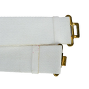 British Army White Courlene Parade Belt - Small