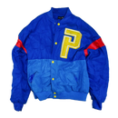 Prettylittlething Blue Varsity Jacket - Medium