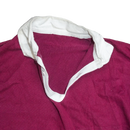 NZ Army Maroon & White Rugby Jersey  - XLarge
