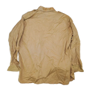 USGI 1940s Khaki Long Sleeve Service Shirt - Small