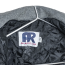 Allrecinc Grey Wool Varsity Jacket - XSmall
