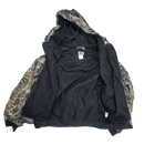 Ozark Trail Mossy Oak Camo Hooded Bomber Jacket - Large - Army & Outdoors - Hoodies