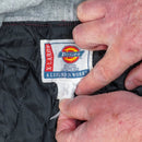 Dickies Red Plaid Quilted Shirt Jacket - XLarge