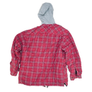 Dickies Red Plaid Quilted Shirt Jacket - XLarge