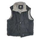 Berne Black Canvas Sherpa Lined Vest - XLarge