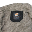 Berne Black Canvas Sherpa Lined Vest - XLarge