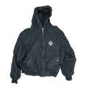 Swingster Black Hooded Jacket - Large