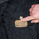 Swingster Black Hooded Jacket - Large