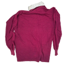 NZ Army Maroon & White Rugby Jersey  - XLarge
