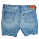 Levi's 501 Blue Cutoff Jean Shorts - 42"