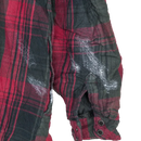 Dickies Red Plaid Quilted Shirt Jacket - Large