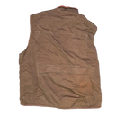 Morgan Creek Brown Fleece Lined Vest - Large