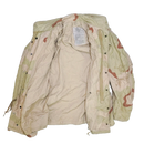 USGI M-65 3-Color Desert Field Jacket - Small Regular