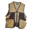 US Made SafTbak Khaki & Brown Hunting Vest - XLarge