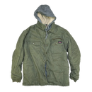 Dickies Olive Hooded Quilted Work Jacket - Large