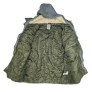 Dickies Olive Hooded Quilted Work Jacket - Large