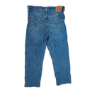 Levi's 501 Women's Ribcage Straight Cut Blue Jeans - 32x27, Medium