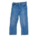 Levi's 501 Women's Ribcage Straight Cut Blue Jeans - 30x27, Small