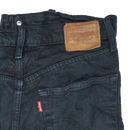 Levi's 501 Women's Ribcage Straight Black Jeans - 29x27, Small