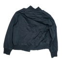 USGI 90s Officers Black Lined Windbreaker Jacket - Large