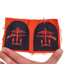 Reproduction British WWII Tombstone Naval Combined Operations Shoulder Patches